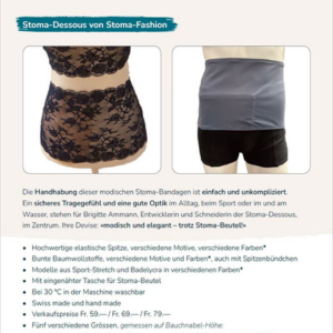 Produktkatalog Stoma-Dessous