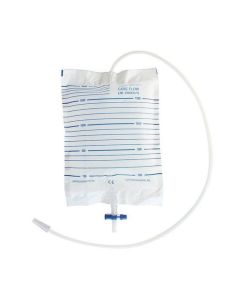 Care Flow UB 2000 Bettbeutel unsteril, 2000ml, Schlauchlänge 130cm, 10 Stück